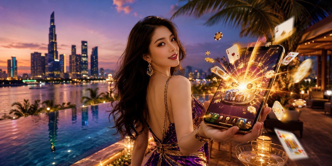 Người chơi thư giãn tại bãi biển thành phố Hồ Chí Minh với ứng dụng cá cược trên điện thoại